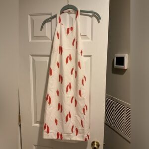 Mini backless pepper dress